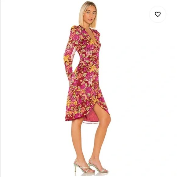 LPA Fabrizia Dress in Liza Floral XS NWT REVOLVE - Picture 4 of 4